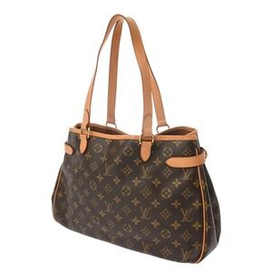 Louis Vuitton Bag Horizontal Batignolles Monogram Brown Tote Canvas